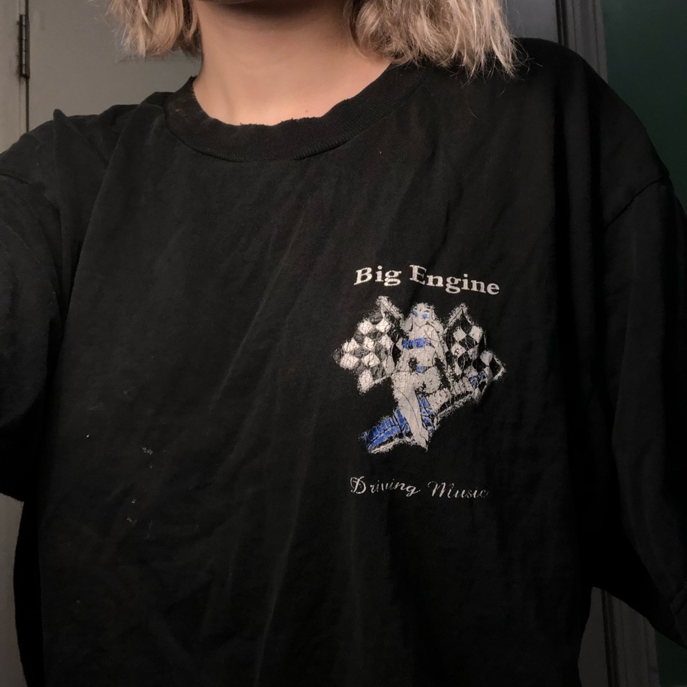 Big engine radio t-shirt